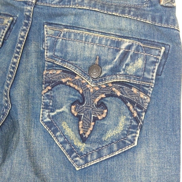 NWOT Rock Revival | Men's Peyron Straight Denim Jeans Size 32 - Picture 8 of 13